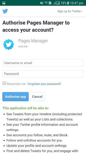 Social Pages Manager screenshot 8