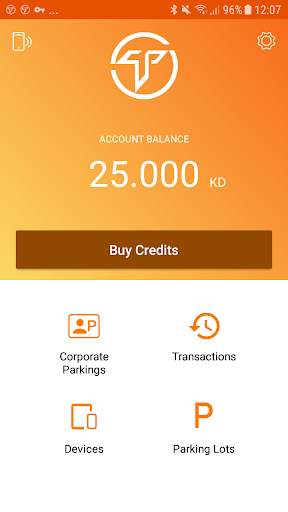 Token Parking App 1 تصوير الشاشة