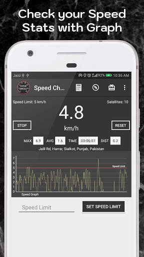 SPEED METER, SPEED TEST APP, SPEED CHECK- techsial screenshot 1