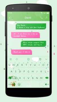 Emoji Keyboard-Rainy Day screenshot 5