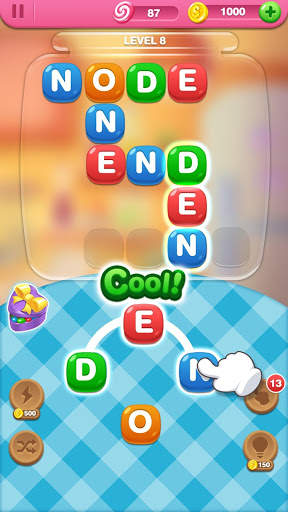 Word Candies: Word Cross Word Puzzle Game screenshot 1