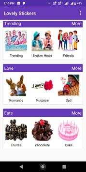 Free WASticker App Lovely Sticker for WhatsApp screenshot 2