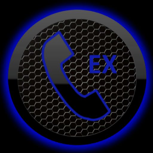 THEME DARK SPACE BLUE EXDIALER icon