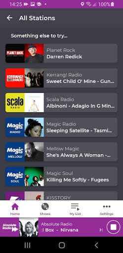 Absolute Radio screenshot 7