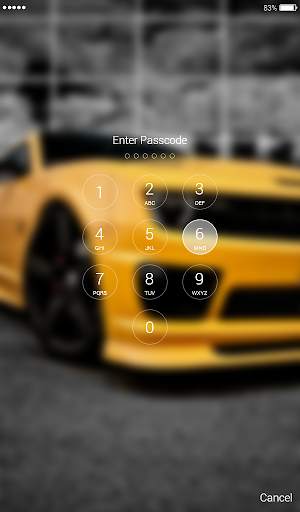 Racing car Lock Screen screenshot 6