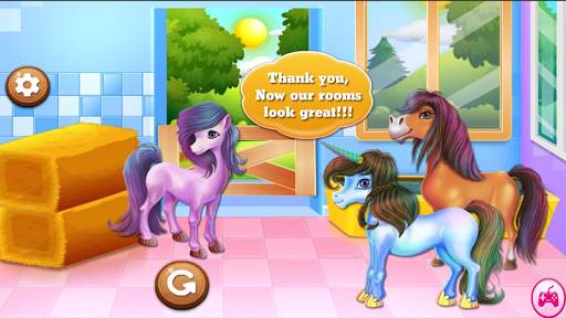 Pet house cleaning - Animals games screenshot 2