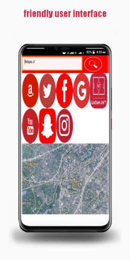 RedHat- Fast  search engine Web browser   Map screenshot 5