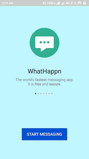 WhatHappn Messenger - Video Call & Chatting app screenshot 1