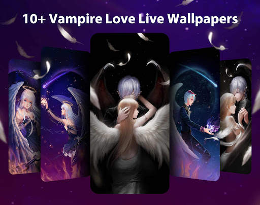 Vampire Love Live Wallpaper & Launcher Themes screenshot 3