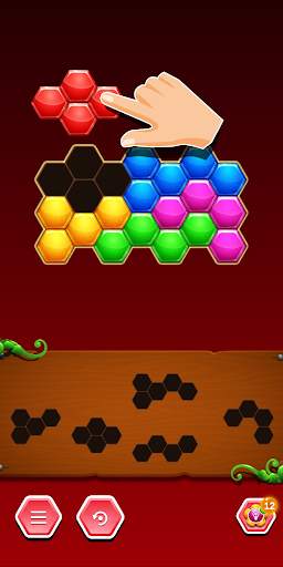 Hexa Candy Puzzle Block Mania screenshot 2