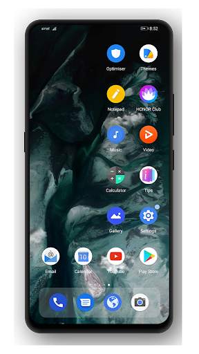 G-Pix [Android Q] Dark EMUI 9/10 THEME screenshot 1