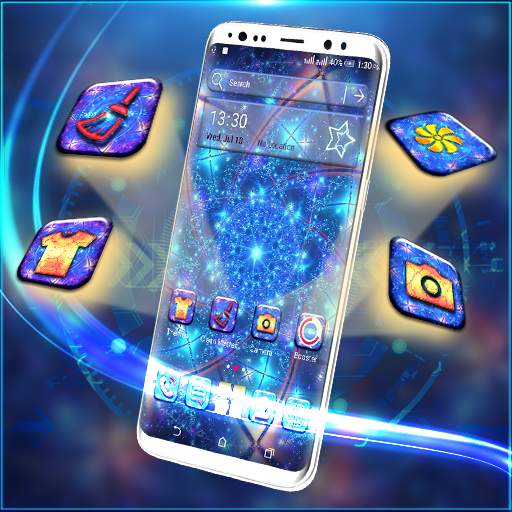 Fractal Glow Launcher Theme 1.2