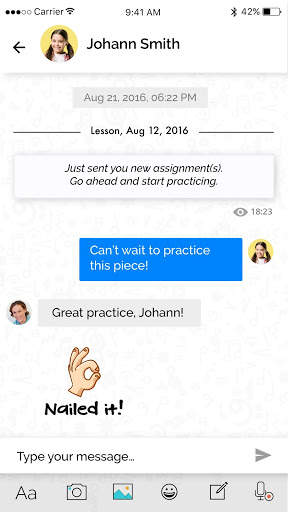 Tonara - Manage & Motivate Music Students to Play screenshot 3