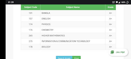 SSC Result 2023 screenshot 8