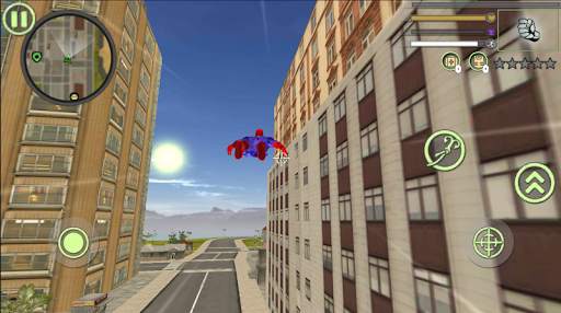 Super Rope Hero Spider Open World Street Gangster screenshot 3