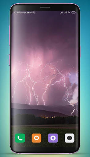Thunder Storm Lightning Wallpaper HD screenshot 9