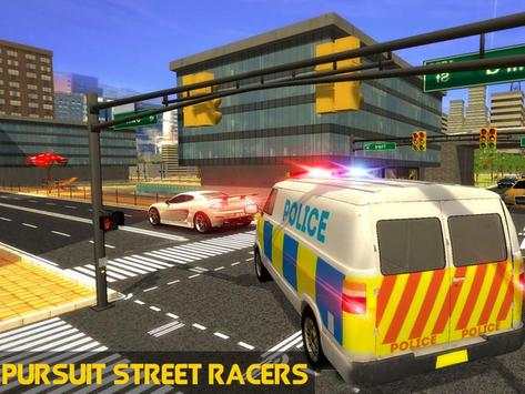 Police Mini Bus Crime Pursuit screenshot 10
