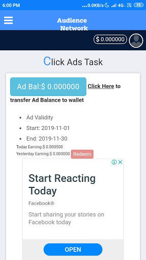 Audience Network - Digital India App to Earn screenshot 4