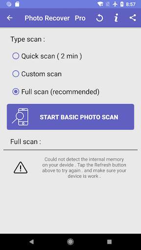 Photo Recover Pro screenshot 2