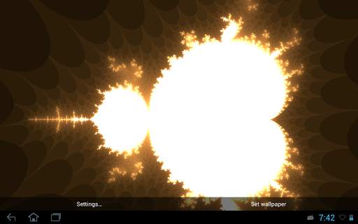 Fractal Live Wallpaper Lite screenshot 9
