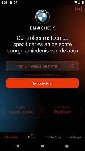 BMW History Check: VIN Decoder screenshot 1