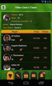 Play Fantasy Cricket screenshot 18