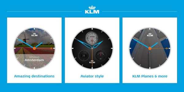 KLM Travel Watch Face screenshot 2