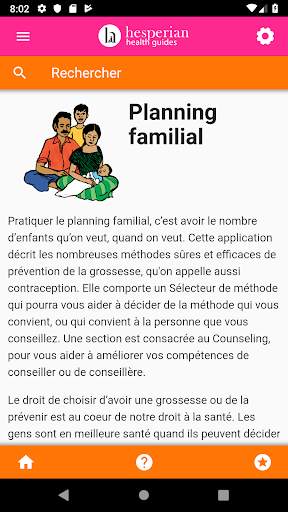 Planning familial screenshot 4
