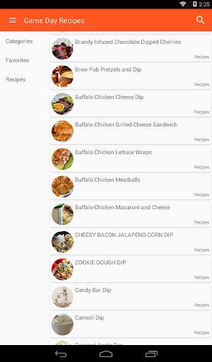 Game Day Recipes скриншот 6