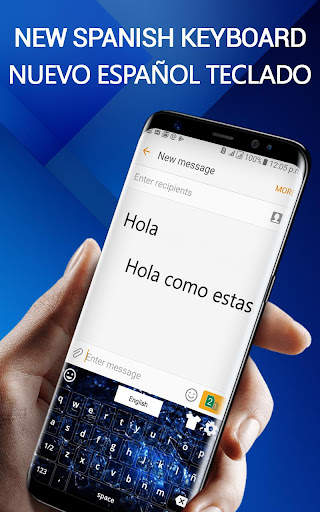 Spanish English Keyboard- Span screenshot 3