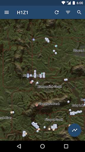iZurvive - Map for H1Z1 screenshot 1