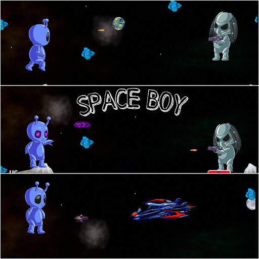 Space Boy Game screenshot 1