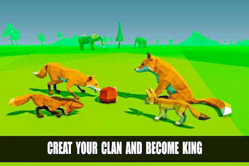 Fox Simulator Fantasy Jungle: Animal Family Games screenshot 13
