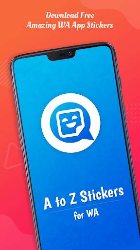 A to Z Stickers for WA - WAStickersApps screenshot 1