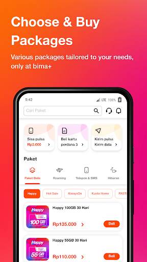 bima  Buy Pulsa/Package/Games скриншот 2