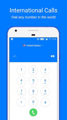 AT CallsFree - An Anonymous Free Calling App screenshot 1