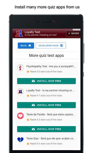 Loyalty Test - Is my partner cheating on me? Quiz screenshot 8