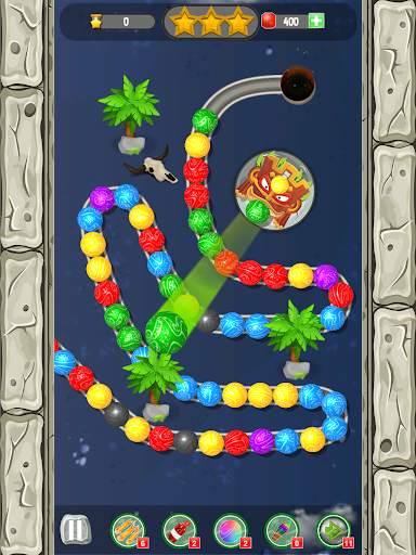 Jungle Marble Blast Games screenshot 13