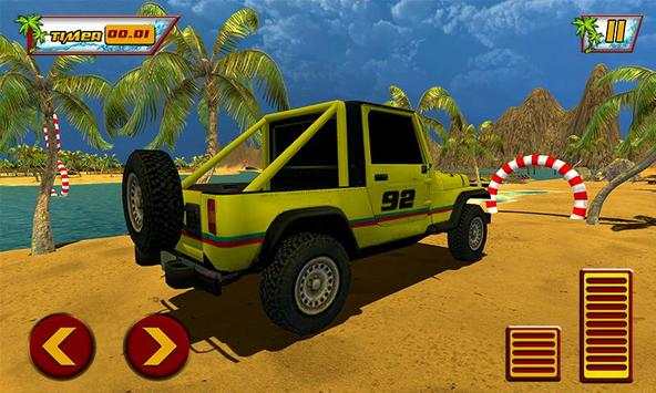Water Surfer Jeep Adventure – Beach Mad Car Race screenshot 5