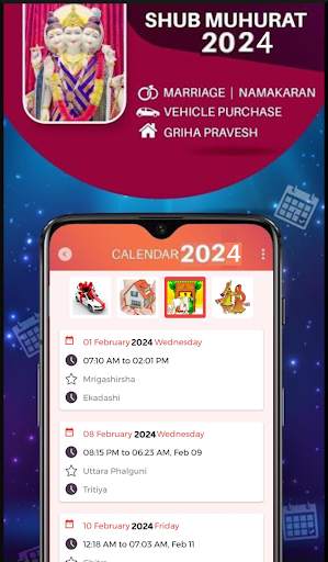 2024 calendar - Bharat screenshot 11