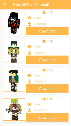 Skin AOT For Minecraft PE screenshot 3