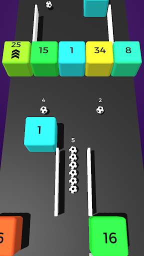 Ball Snake Block 3D screenshot 2