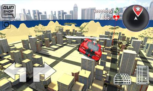 Crime City Game - Cars Fly screenshot 1