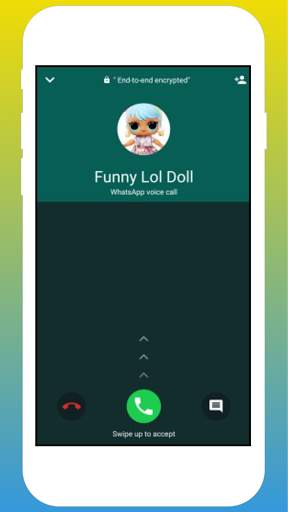 Call From  Funny Lol Doll - callprank and fakechat screenshot 3
