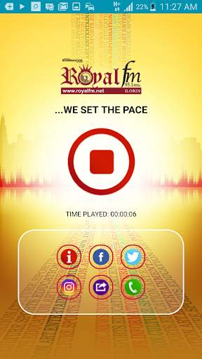 Royal FM 95.1 Radio App 2 تصوير الشاشة