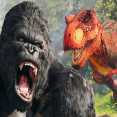 Apes Vs Dino - Thrones of War icon