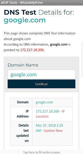 What is My IP address screenshot 5