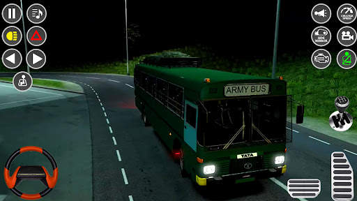 우리를 군대 게임 오프로드 버스 운전하다: 군인 게임 screenshot 5