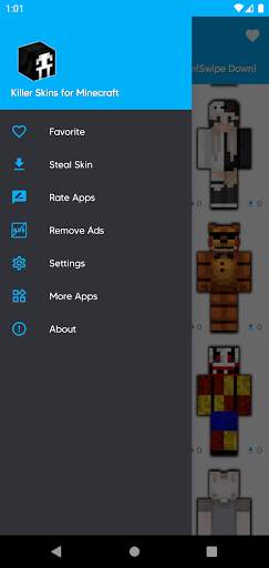 Killer Skins for Minecraft PE screenshot 5