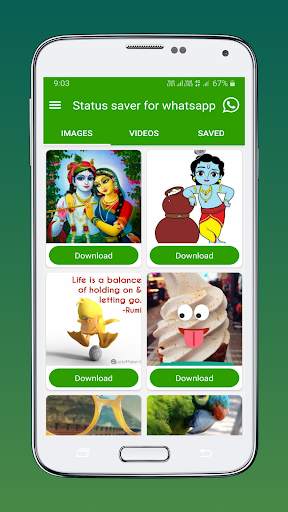 Status Downloader for WhatsApp & Status Saver screenshot 1